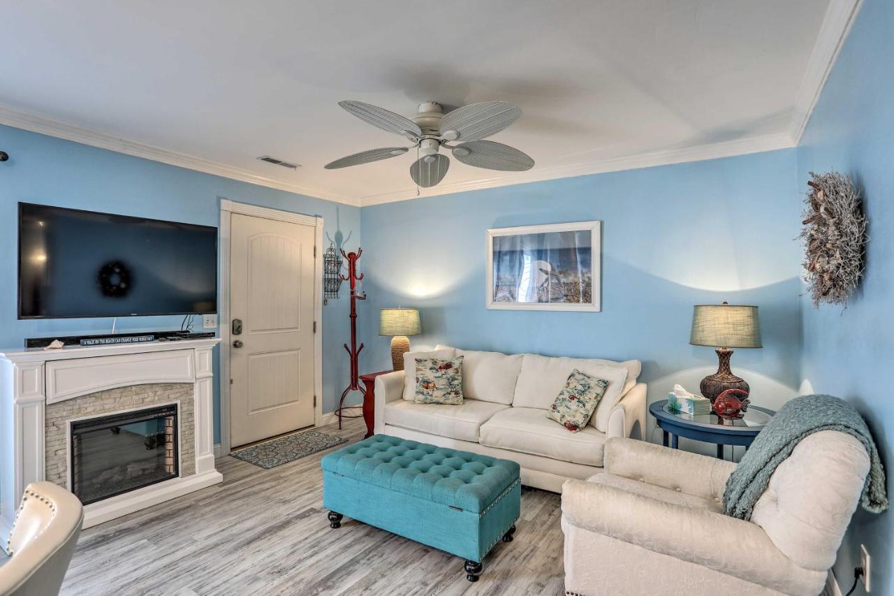 Breezy Murrells Inlet Condo With Deck Walk To Beach Myrtle Beach Exterior foto