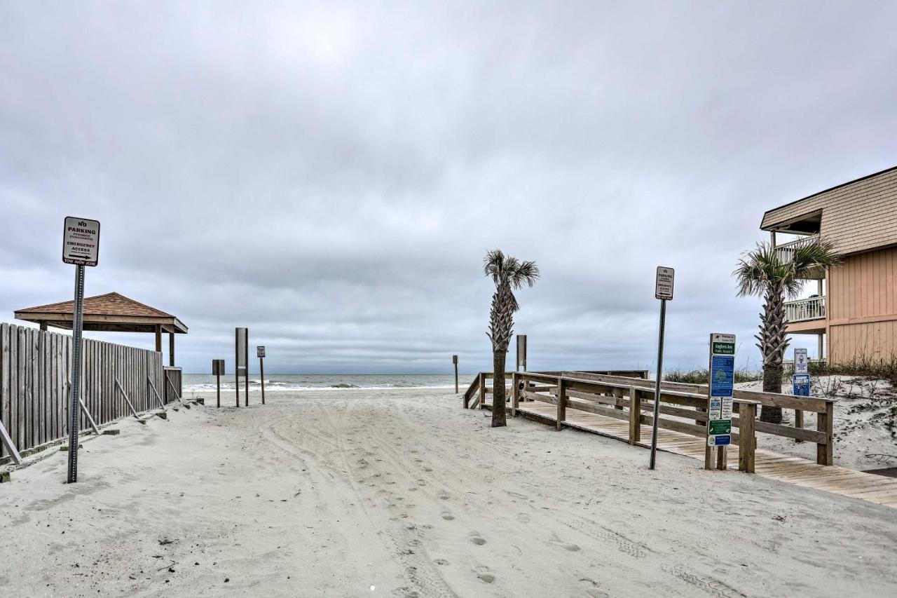 Breezy Murrells Inlet Condo With Deck Walk To Beach Myrtle Beach Exterior foto